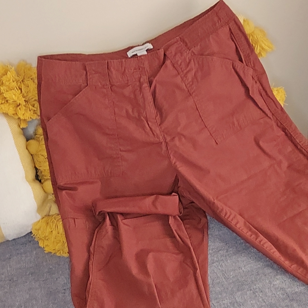Liz Claiborne cargo pants size 12 rust color